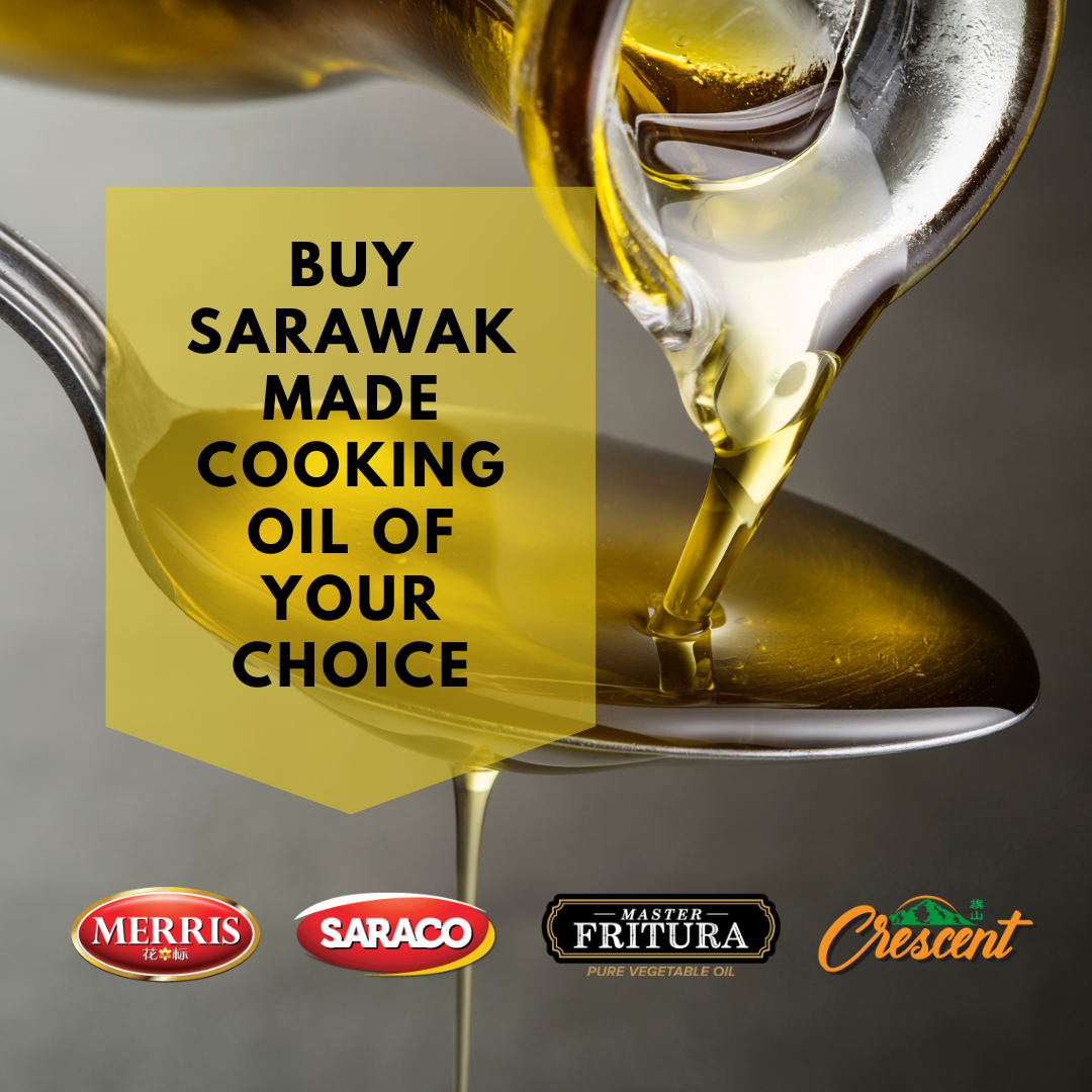 Buy Sarawak made cooking oil of your choice Sarawak Oil Palms Berhad