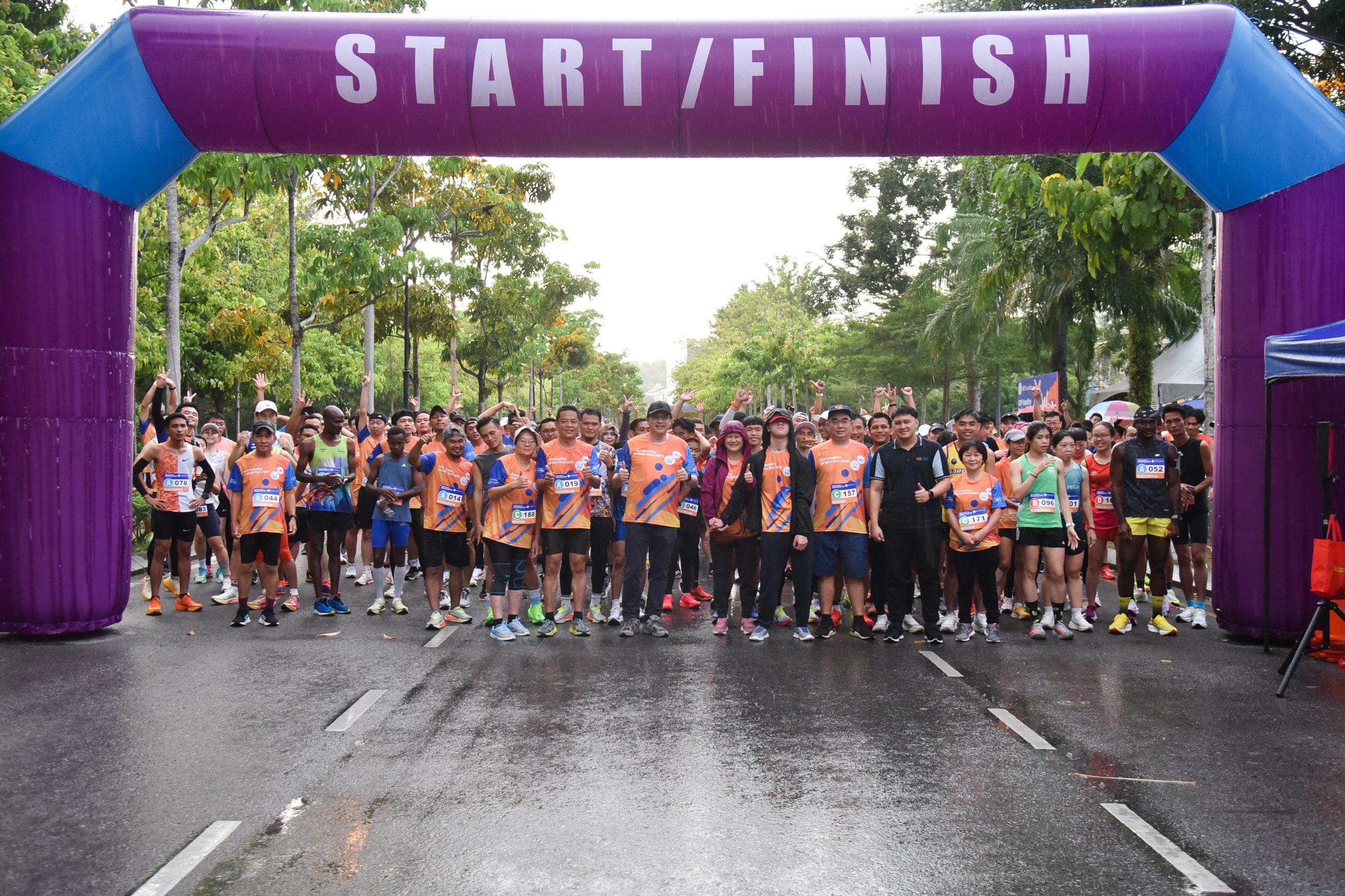 Group photo with BOT Eric Kiu Kwong Seng, Healthy Strides Malaysia clients and runners Group photo with BOT Eric Kiu Kwong Seng, Healthy Strides Malaysia clients and runners.