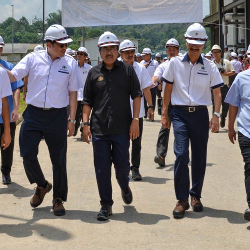 Work Visit to SOP Green Energy by YB Datuk Seri Johari bin Abdul Ghani 2024 - 2